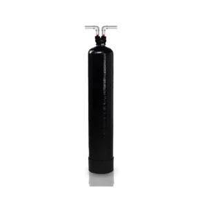 1 Cu Ft Whole House Fluoride Removal Filter with Bone Char, 9″x48″ Tank and In/Out Valve