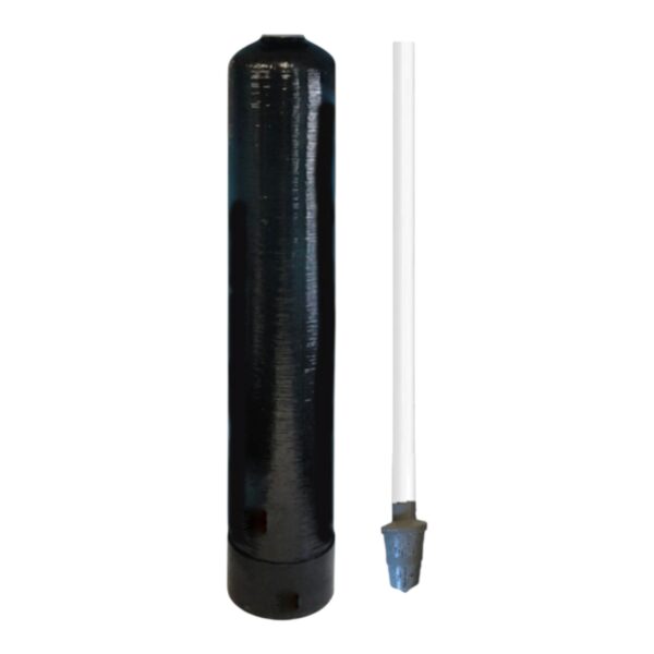 Resin Mineral Tank for Carbon, Softener and other media 12″ x 52″  FRP TANK with Distribution Riser Pipe - Image 4