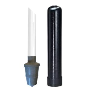 1.0 Cubic Ft. pH Water Filter Backwash System with BYPASS Digital Control Head Acid Neutralizer with Calcite
