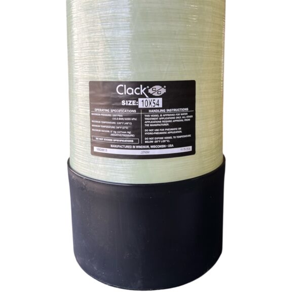 EZ FILL Clear Acid Neutralizer Tank  Water System – Raises pH with Calcite/Corosex Media 54x10 - Image 2