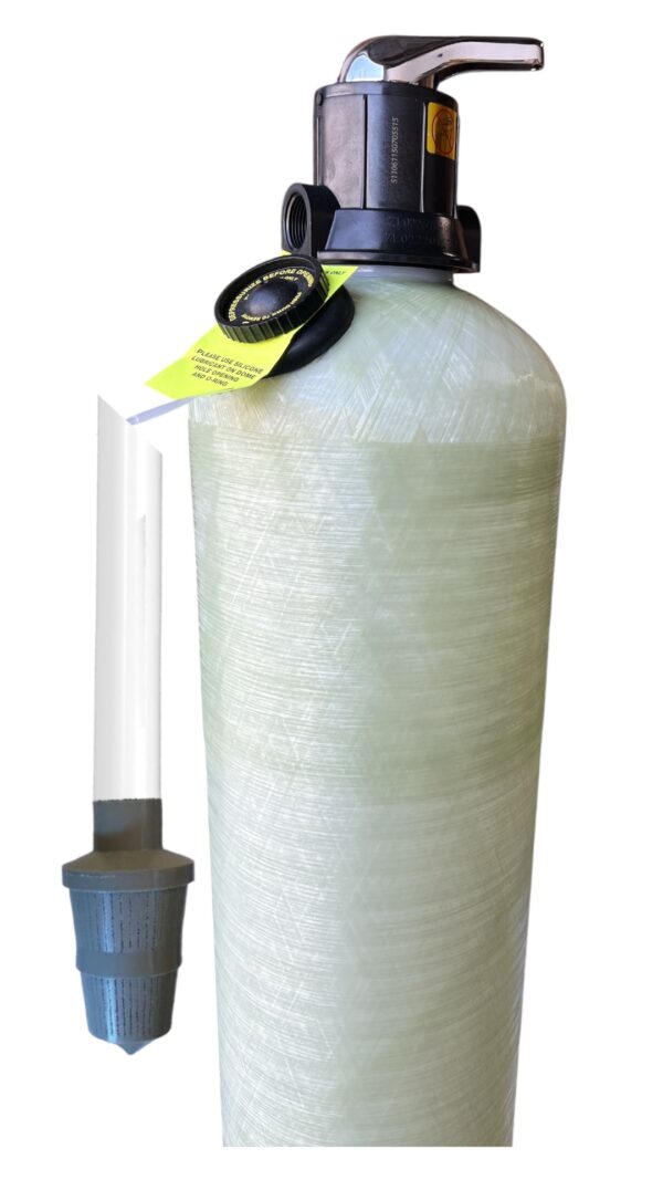 EZ FILL Clear Acid Neutralizer Tank  Water System – Raises pH with Calcite/Corosex Media 54x10 - Image 4